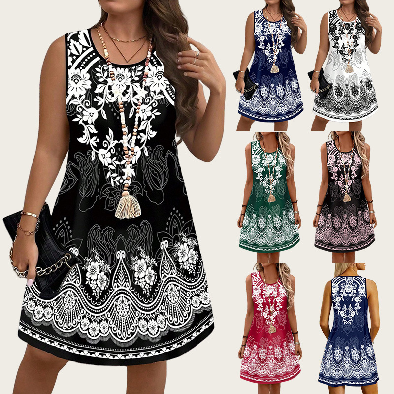Ethnic Style Dresses - Этнические винтажные платья 2026: летние женские