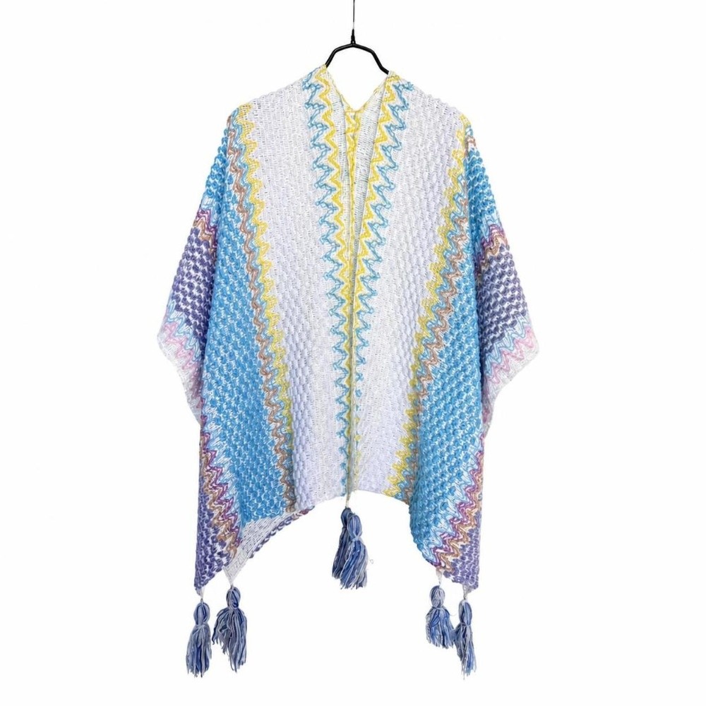 Вязаное пончо в ретро-стиле с  – обзор и цена Ethnic Wear In Fashion