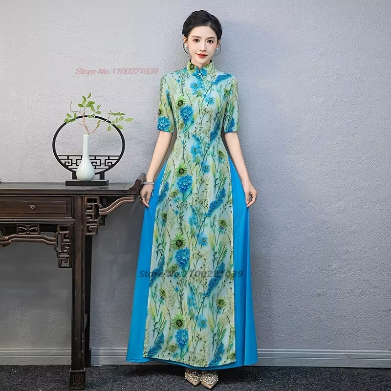 2026 Вьетнамское платье аодай  – обзор и цена Ao Dai Vietnam Dress