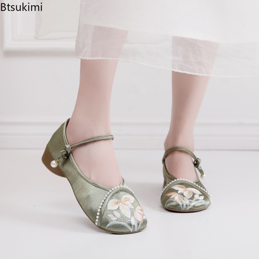 Модные женские туфли на низком – обзор и цена Ethnic Fashion For Ladies