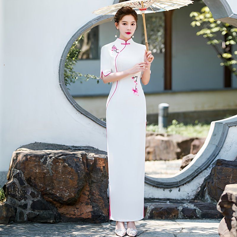 Женское вьетнамское платье Aod – обзор и цена Ao Dai Vietnam Dress