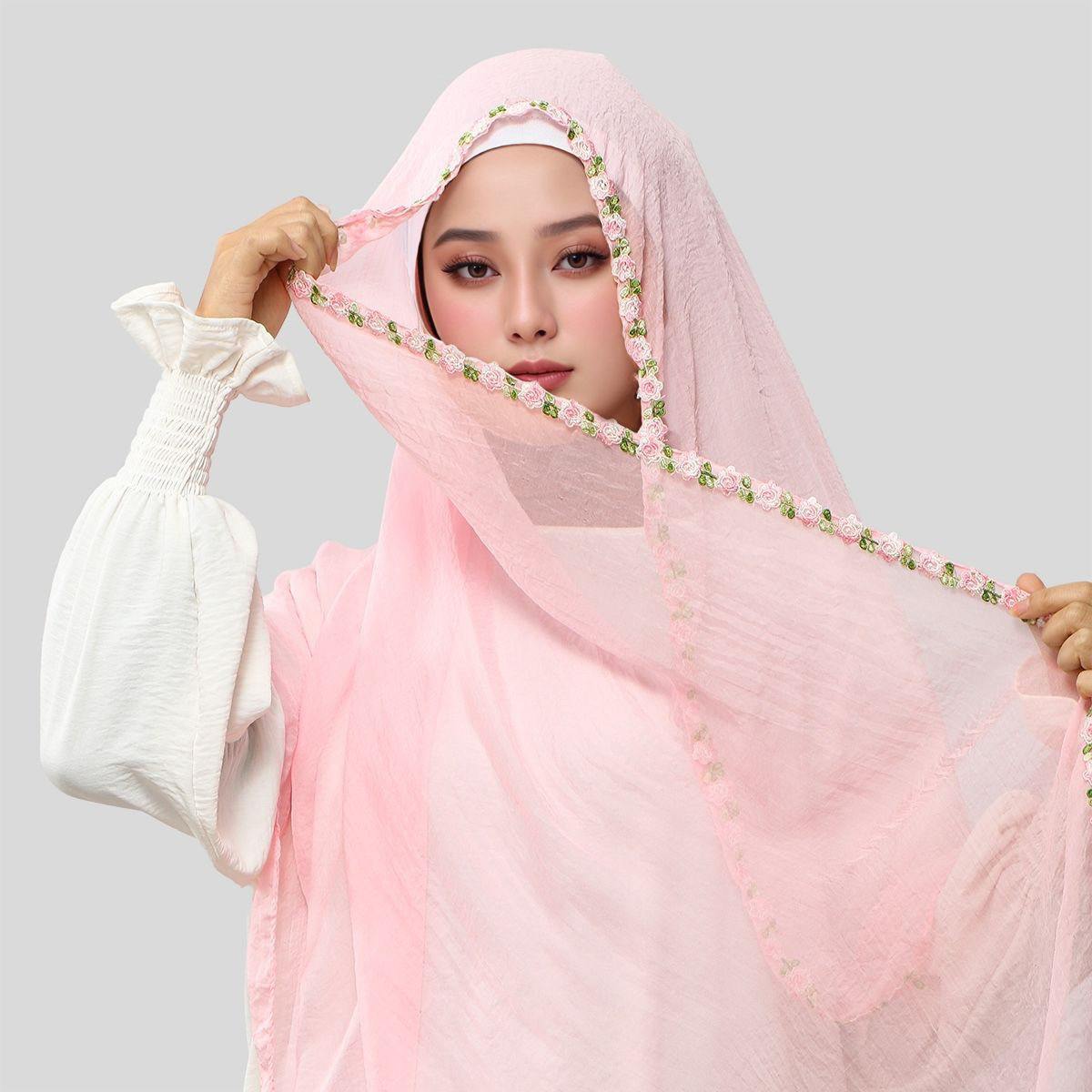 Новый шифоновый длинный шарф с – обзор и цена Ethnic Fashion For Ladies
