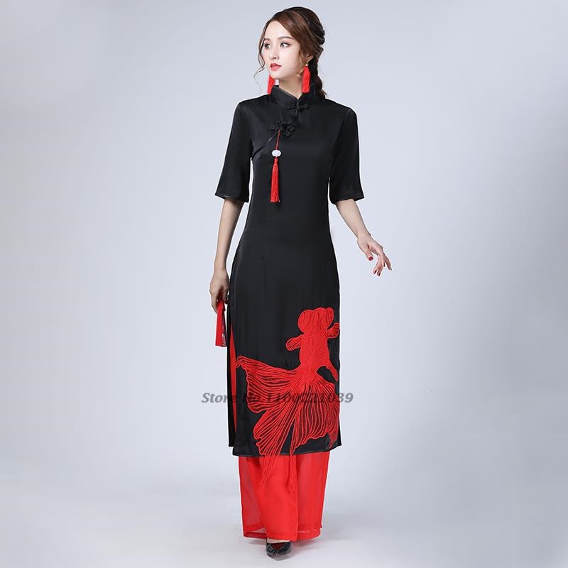 Комплект 2026: Винтажное плать – обзор и цена Ao Dai Vietnam Dress
