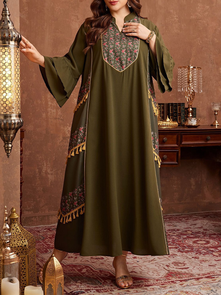 Платье-абайя GIBSIE больших ра – обзор и цена Ethnic Style Dresses